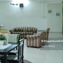 Partly Furnished Facing Playground One Sty Semi D Bandar Seri Astana