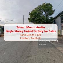 Taman Mount Austin Single Storey Factory for Sales