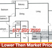 Sungai Besi Vyne Residence Corner unit for auction