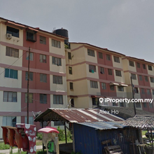 Cheapest!! Seri Pauh Flat, 602sf, High Floor, 3 Rooms, Strategic Area