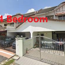 4 bedroom house easy access to kesas highway partial renovated