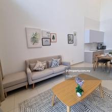 The parque residences, corner lot, fully furnished, 1388sf