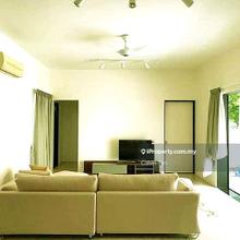3sty superlink house, partly renovated, gated and guarded