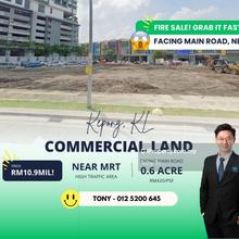 Super Cheap High Demand Commercial Land for Sale @ Kepong Baru KL