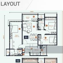 Avantro walking distance to bk5 giant plenty of food school etc 