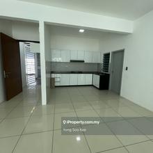 Xcl international school, palm garden 3 rooms partial furnished 