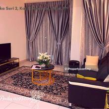 Fully Furnished Townhouse Cempaka Seri 2, Kota Seriemas, Nilai