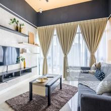 KLCC & KL Tower view, high ceiling unit Anggun Residences