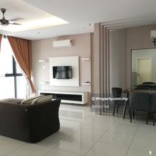 Nice view corner unit with one room partial fitted