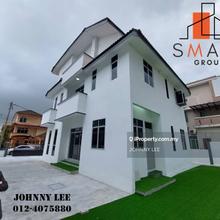 Fully Renovated 3 Storey Bungalow With Huge Land Nearby Alma 
