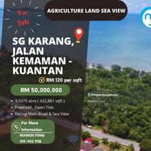 Agriculture Land Sea View For Sale 