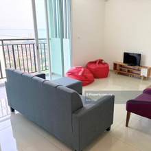 Ideal Residency Seaview Unit Partly Furnished For Rent at Gelugor