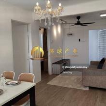 Fully Renovated & Partial Furnished Flat Taman Merak Simpang Ampat 