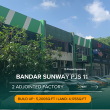 2 adjoining link factory for Rent @ Bandar Sunway Pjs 11 Subang Jaya