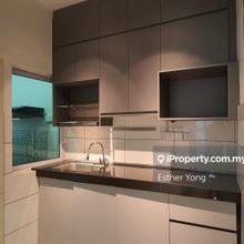 Partially furnished in high floor is available for rent now !