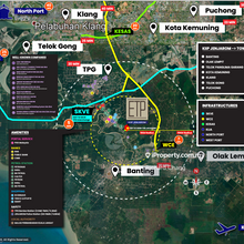 New Freehold 2-Storey Cluster Semi-D Factory @ Jenjarom, Sri Cheeding 