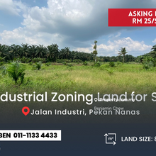 Pekan Nanas 8.91acre Industrial Zoning Land