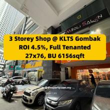 Full Tenanted, Kl trader square, Freehold, Roi 4.5%
