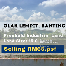 Converted Industrial Land Kuala Langat Olak Lempit Banting