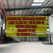 Showroom Factory / Facing Main Road / Walking to LRT / 46 Carpark Bay