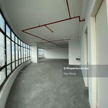 Near LRT Unfurnished office for Rent