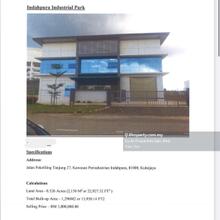 Detached factory for Rent