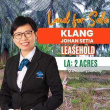 Cheap Agricultural Land For Sale @ Johan Setia, Sijangkang, Klang