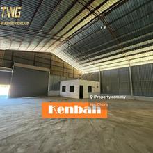 Telipok Tuaran Roadside land with Covered warehouse for rent