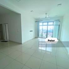 Balcony Facing South,Partially Furnished,High Floor,2 Parking,Jelutong