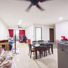 Reno with Kitchen Cabinet, Low Floor, 2 Car Park, Ken Rimba Condo