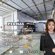 Permas @ Intermediate 1.5-storey Semi-D Factory