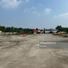 Main Road Industrial Land In Telok Panglima Garang Selangor For Rent