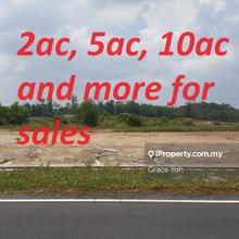 Alor Gajah Freehold Flat industry land 