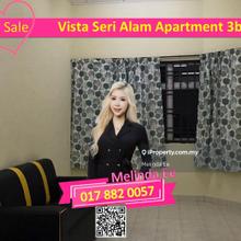 Masai Vista Seri Alam Nice 3bed with Carpark Rm500 Can Buy