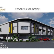 Pejabat Kedai 2 Tingkat di Bagan Serai, Perak