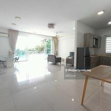 Fully furnished pool view