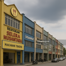 3 storey adjoining shop for rent Setapak Prime Location 