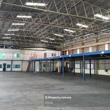 Shah alam sek 15 and 16 factory for sale with 600 amp power supply