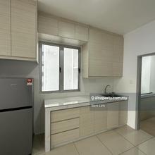 Nice Kitchen Cabinet With Fridge And Washing Machine