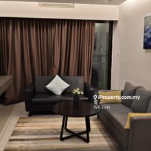 1 bedroom unit with balcony, Kitchen, fully furnished rm1,850 month 