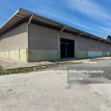 Detached factory with 2.1acre land in kkip 