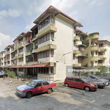 5 min to MRT Sri Raya, Basic unit, Unfurnished, 100% Loan