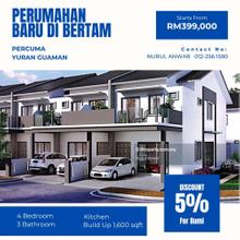Project Baru di Bertam. 2 Storey Terrace, Percuma Yuran Guaman. 