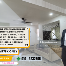 Jalan Setia @ Setia Indah @ Double Storey @ Medium Cost @ Corner Lot