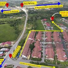 Tanah Corner Lot Banglo Kawasan Strategik Exit Highway Di Kok Lanas