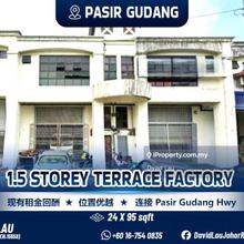 Scientex 1.5 Storey Terrace Factory Unblock View for Sale