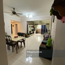 Puchong jaya sri bayu apartment 1200 sqft for sale, corner, freehold