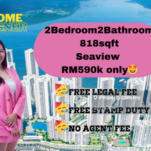 Best Deal Foreigner Rm500k above Sea View Ready to move in