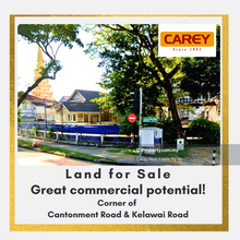 Commercial Land at corner of Jalan Kelawai and Jalan Cantonment