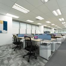 Tastefully Done Fully Furnished Corporate Office For Rent